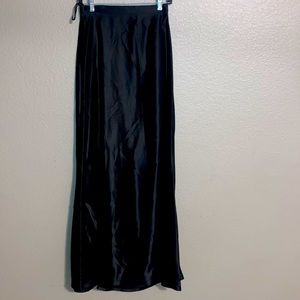 Tadashi Black Polyester Skirt